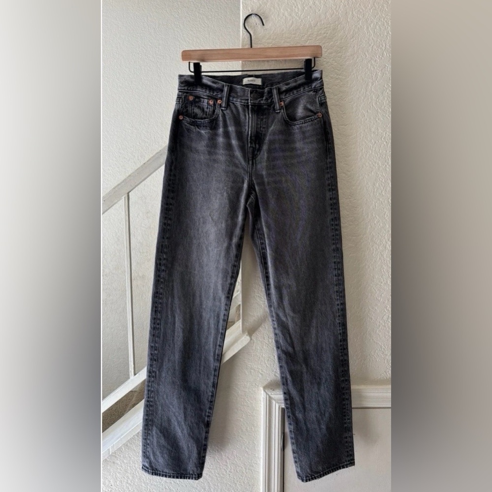 AE77 Premium Denim Slouch Straight Organic Cotton Jeans